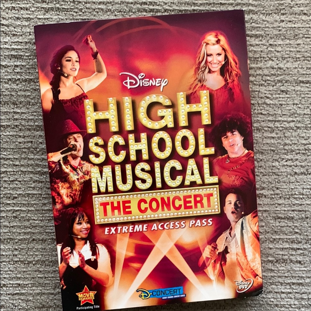 High School Musical The Concert DVD